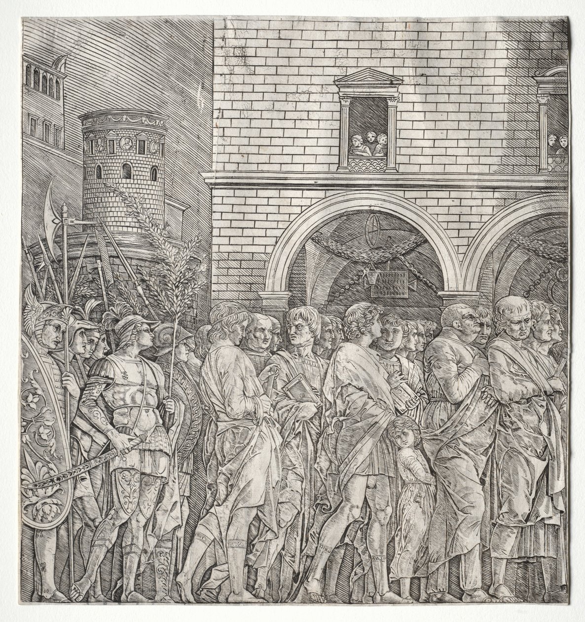 I trionfi di Cesare: I senatori, 1400s da Andrea Mantegna