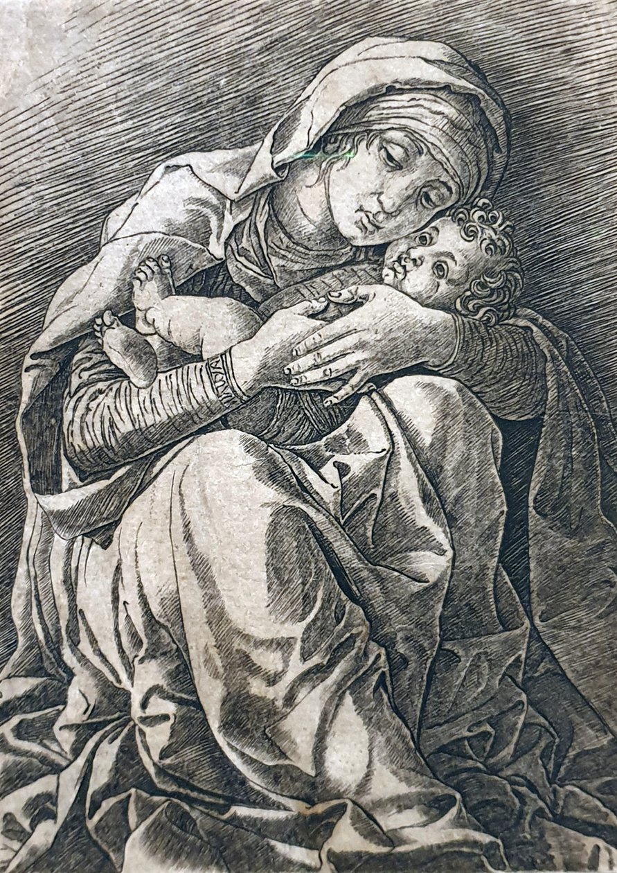 La Vergine e il Bambino da Andrea Mantegna