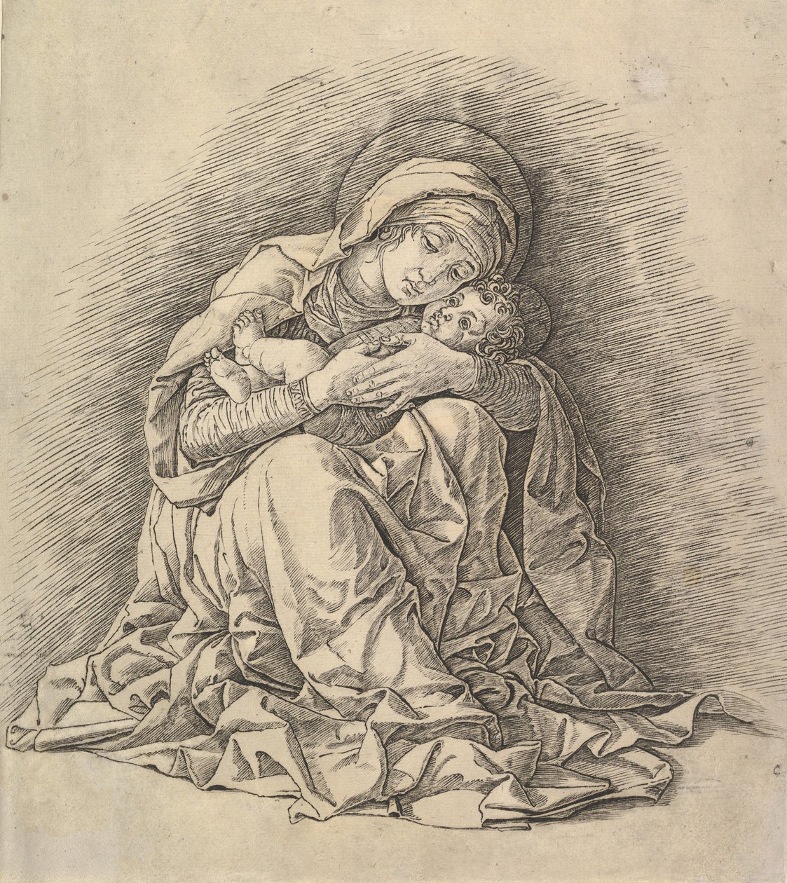 La Vergine e il Bambino da Andrea Mantegna