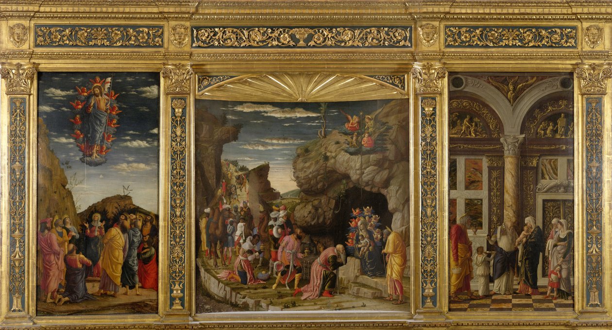 Trittico degli Uffizi, ca 1463-1464 da Andrea Mantegna