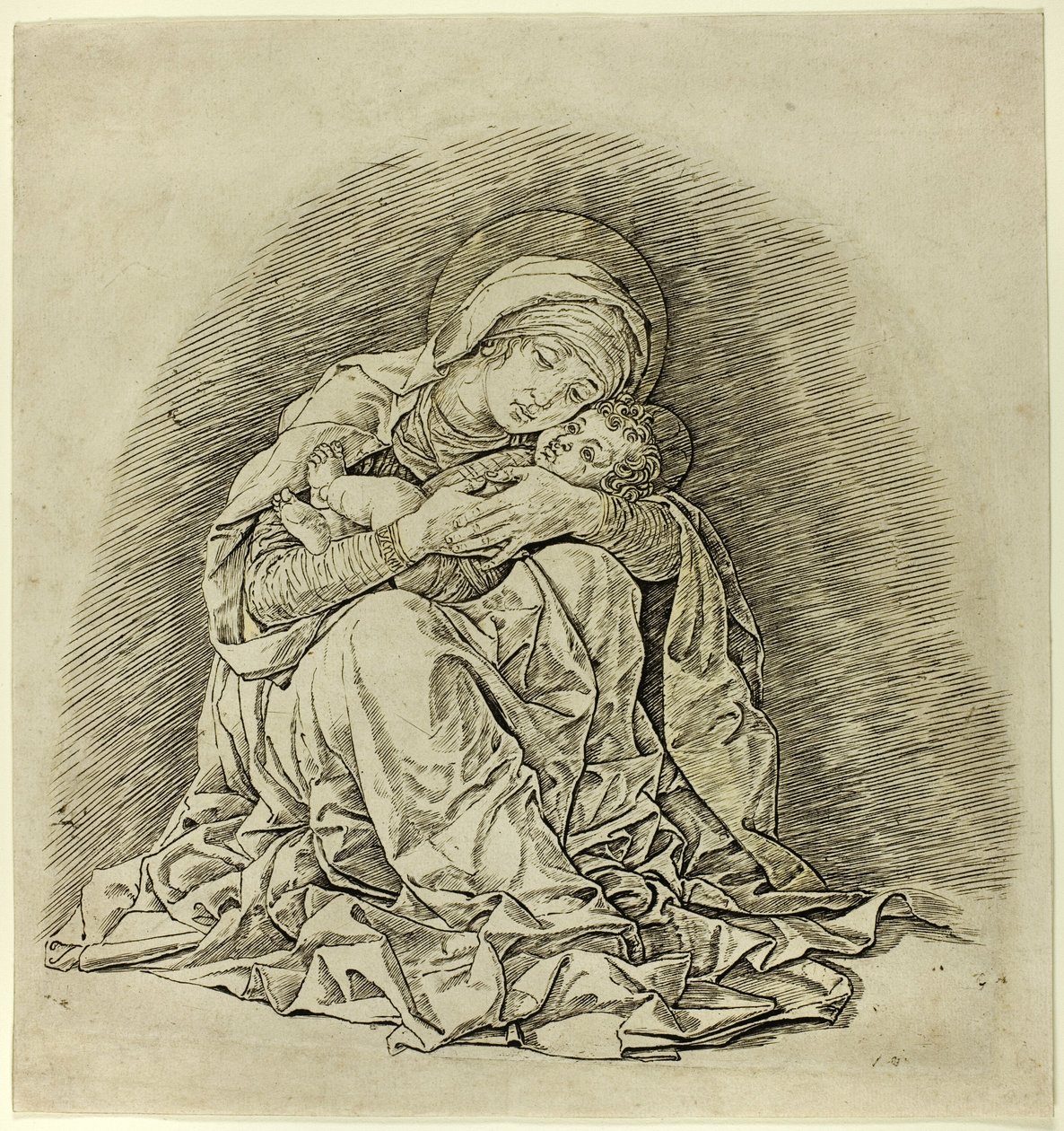 Vergine e Bambino da Andrea Mantegna