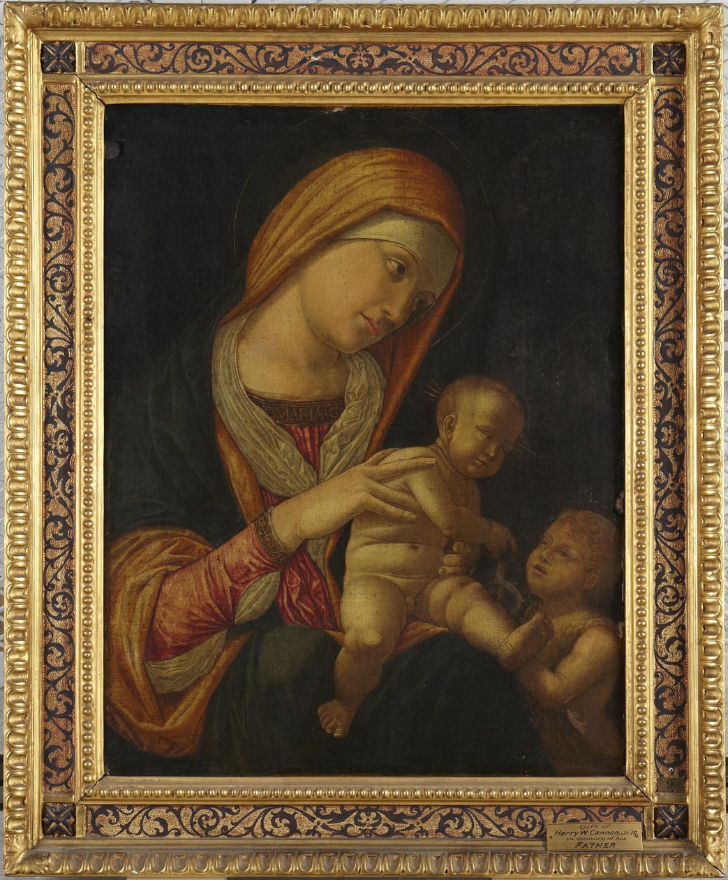 Vergine col Bambino da Andrea Mantegna