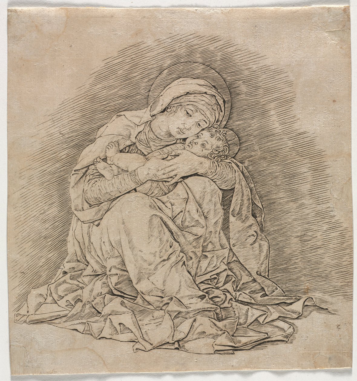Vergine con Bambino, 1485-1491 da Andrea Mantegna