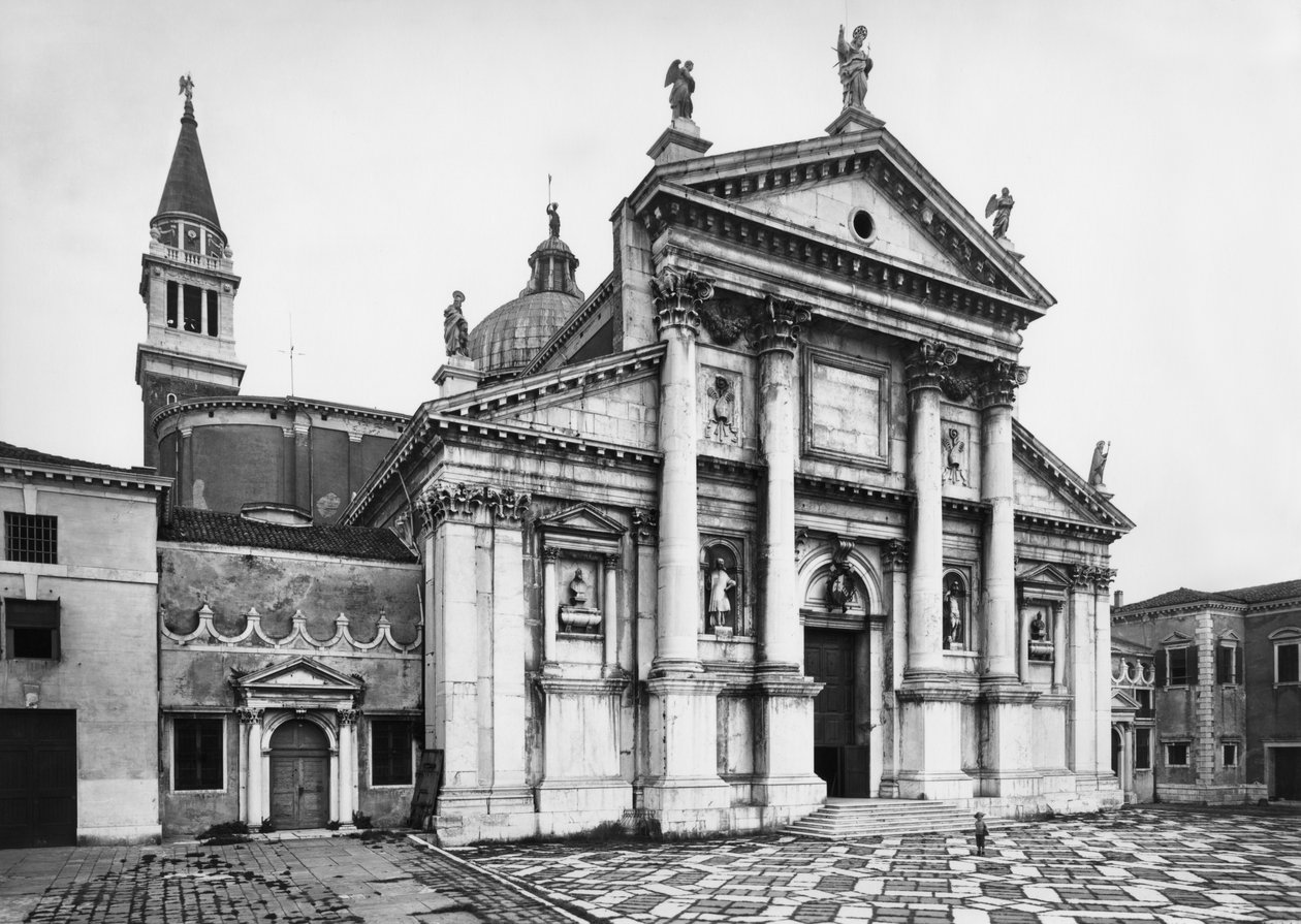 Vista della facciata della chiesa, 1566-80 da Andrea Palladio