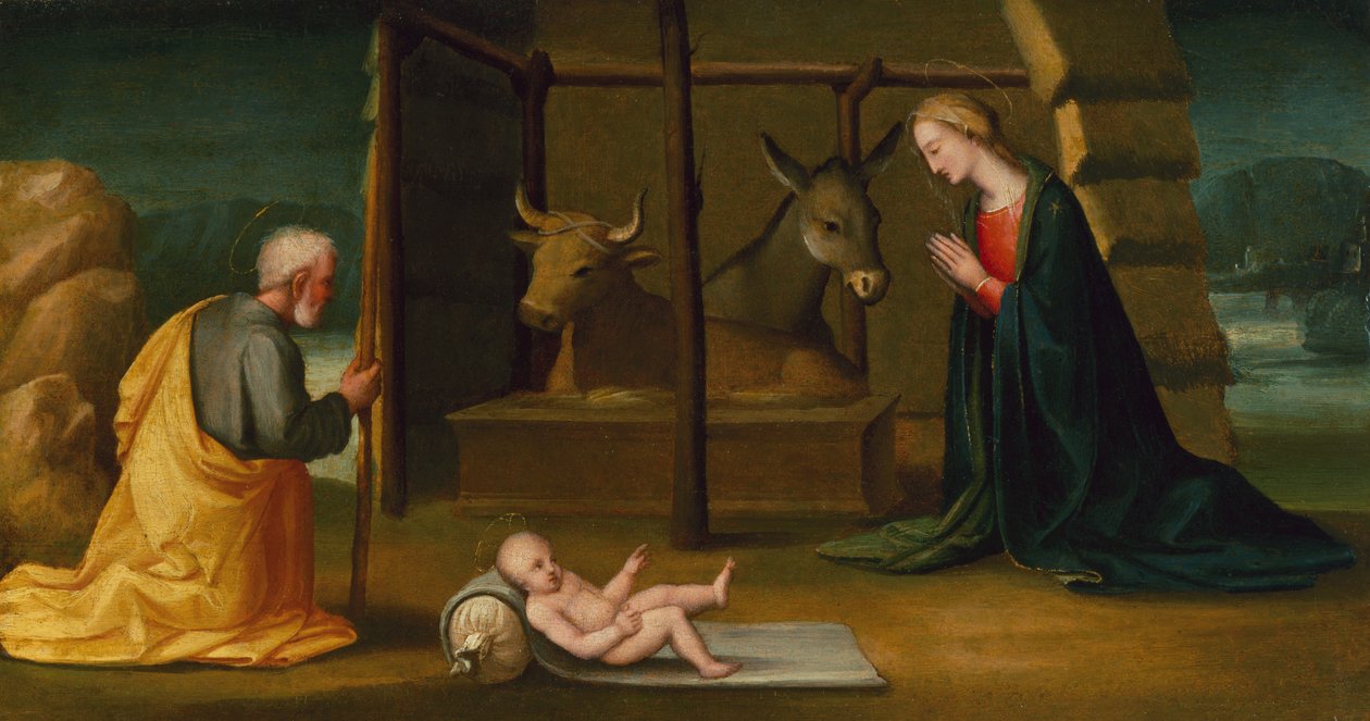 La Natività, c.1500 da Andrea Piccinelli