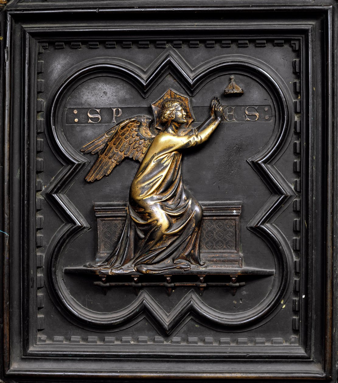 Speranza, pannello A delle Porte Sud del Battistero di San Giovanni, 1336 da Andrea Pisano