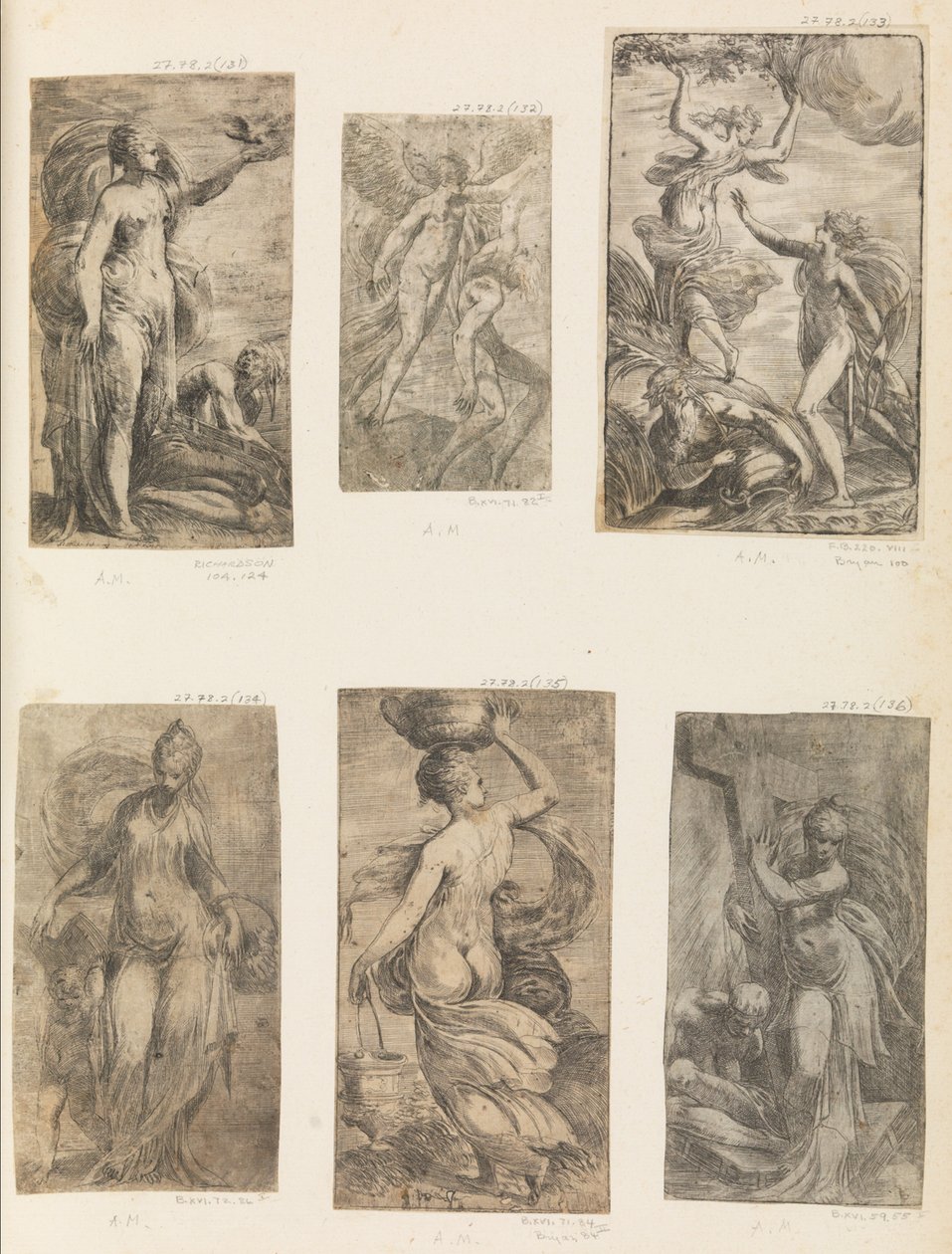 Apollo e Dafne, ca. 1538-40 da Andrea Schiavone
