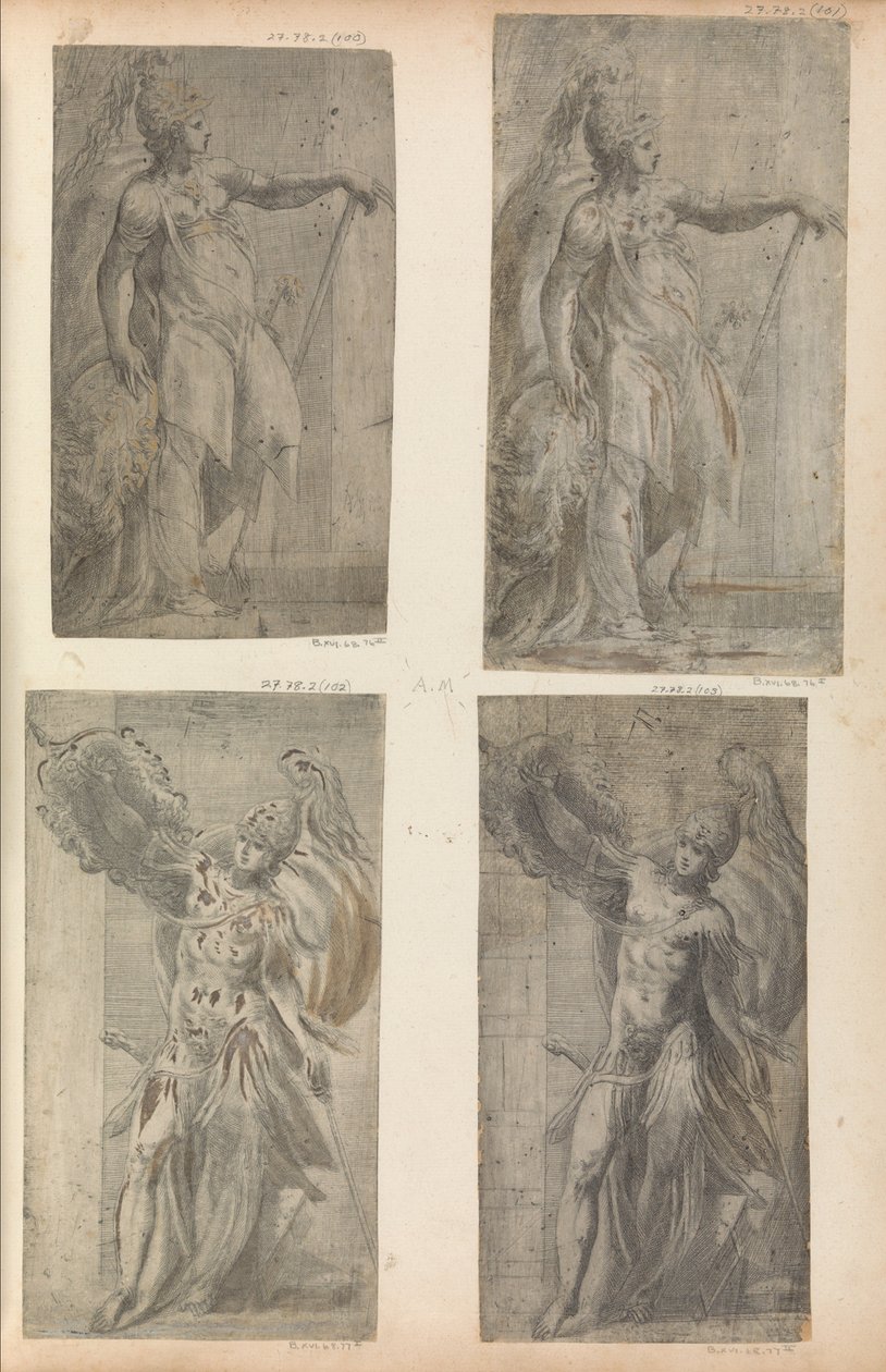 Bellona, ca. 1546-52 da Andrea Schiavone
