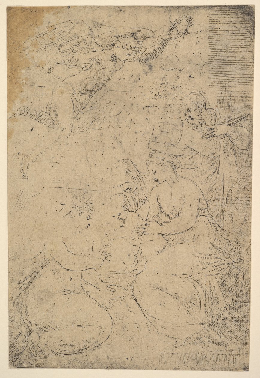 Il matrimonio mistico di Santa Caterina da Andrea Schiavone