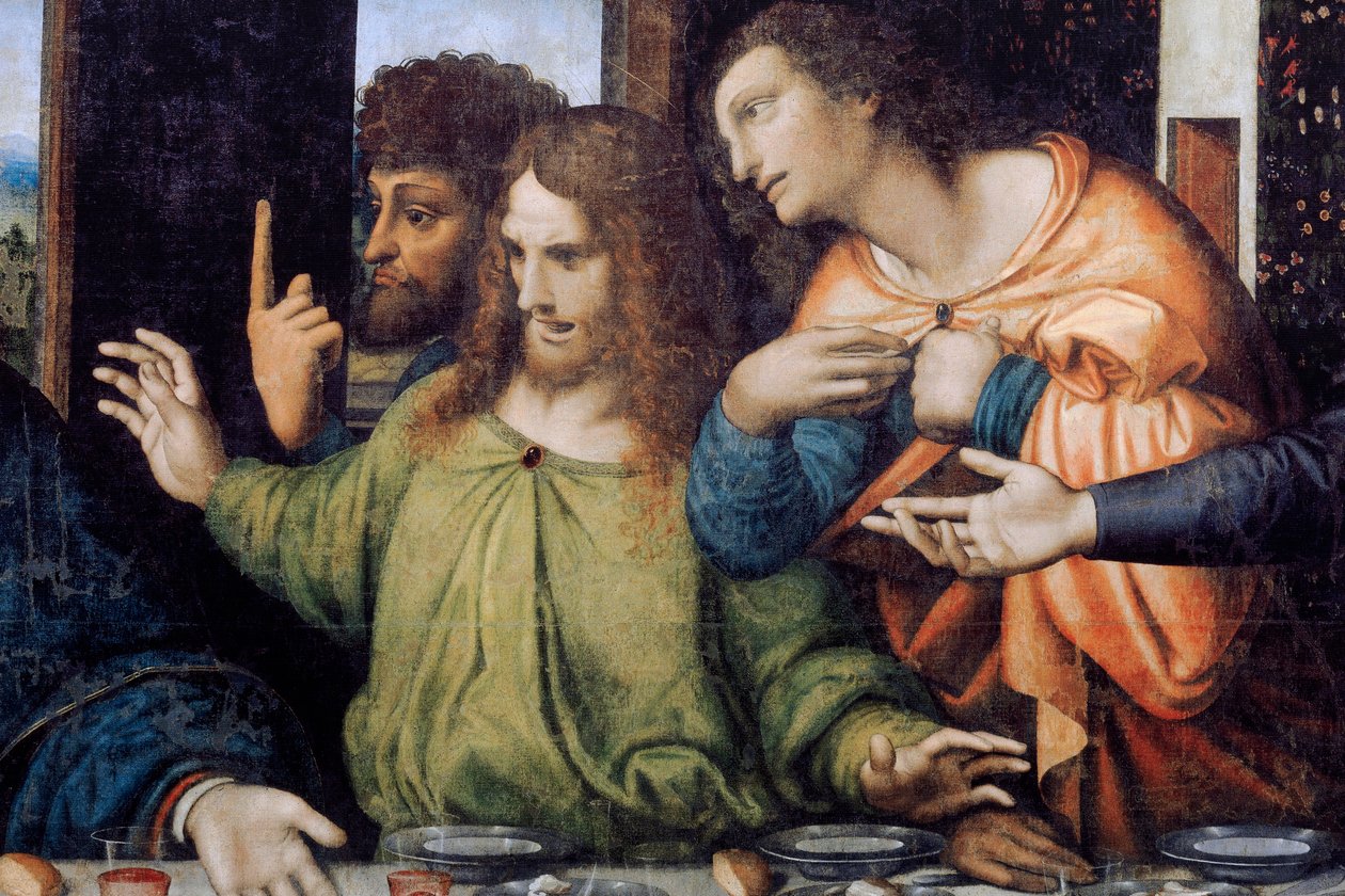 Ultima Cena, 1506-1507 (dettaglio) da Andrea Solario