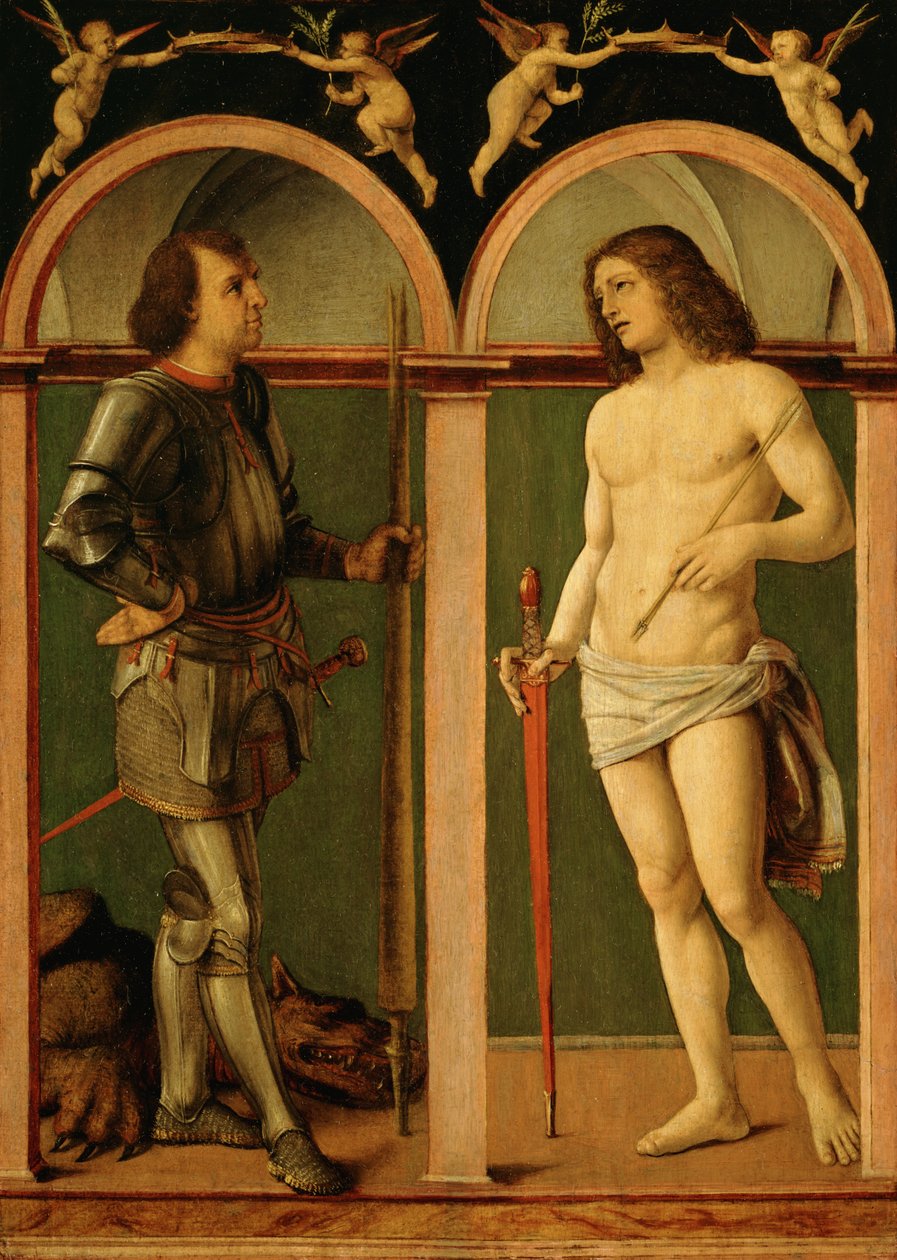San Giorgio e San Sebastiano da Andrea Solario