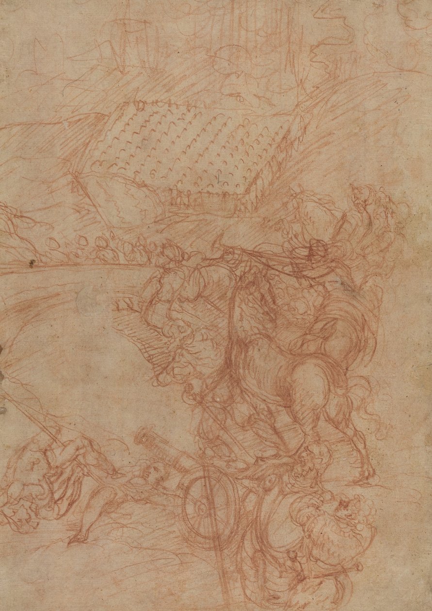 La battaglia di Spoleto da Andrea Vicentino after Titian