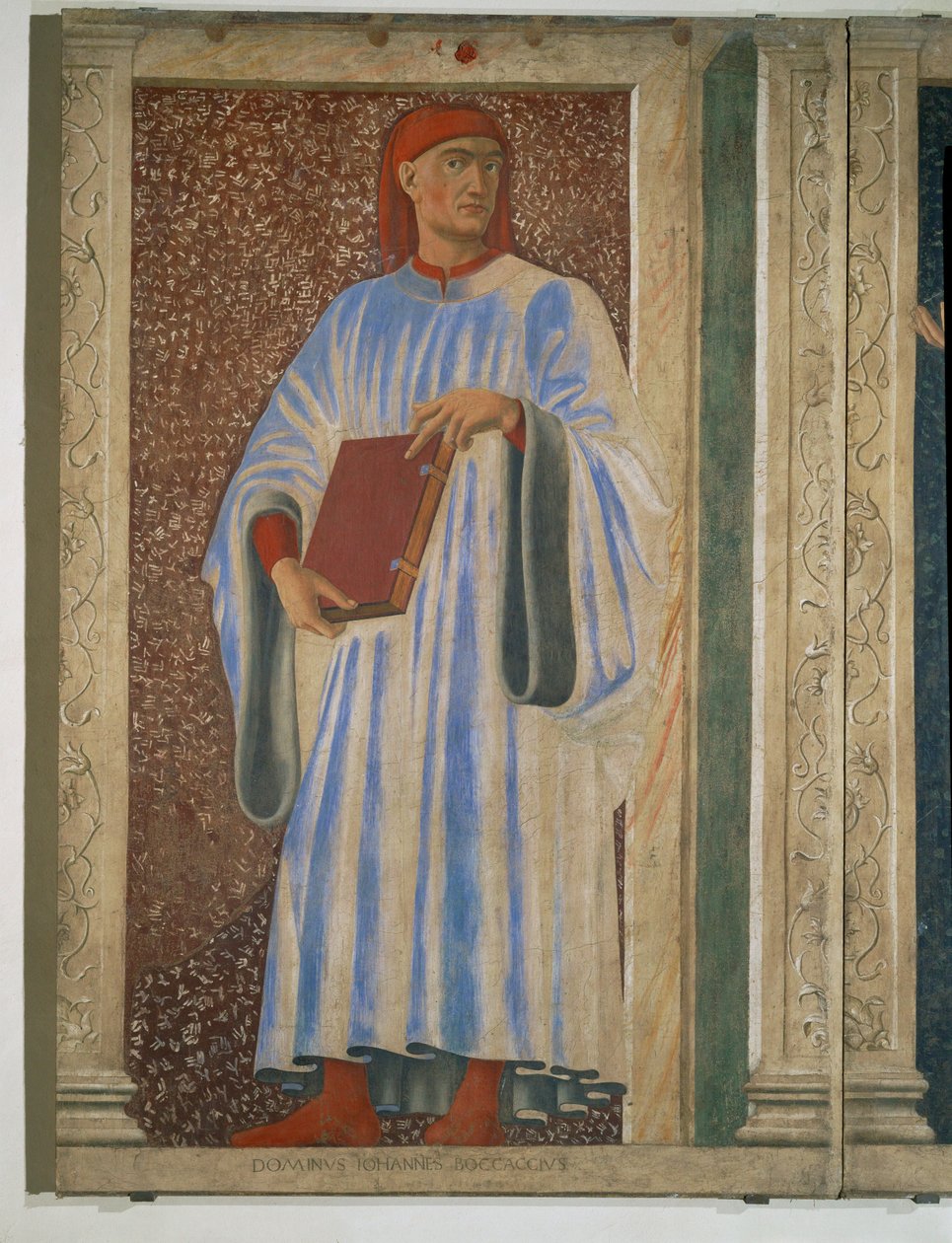Giovanni Boccaccio, poet (painting on canvas) da Andrea del Castagno