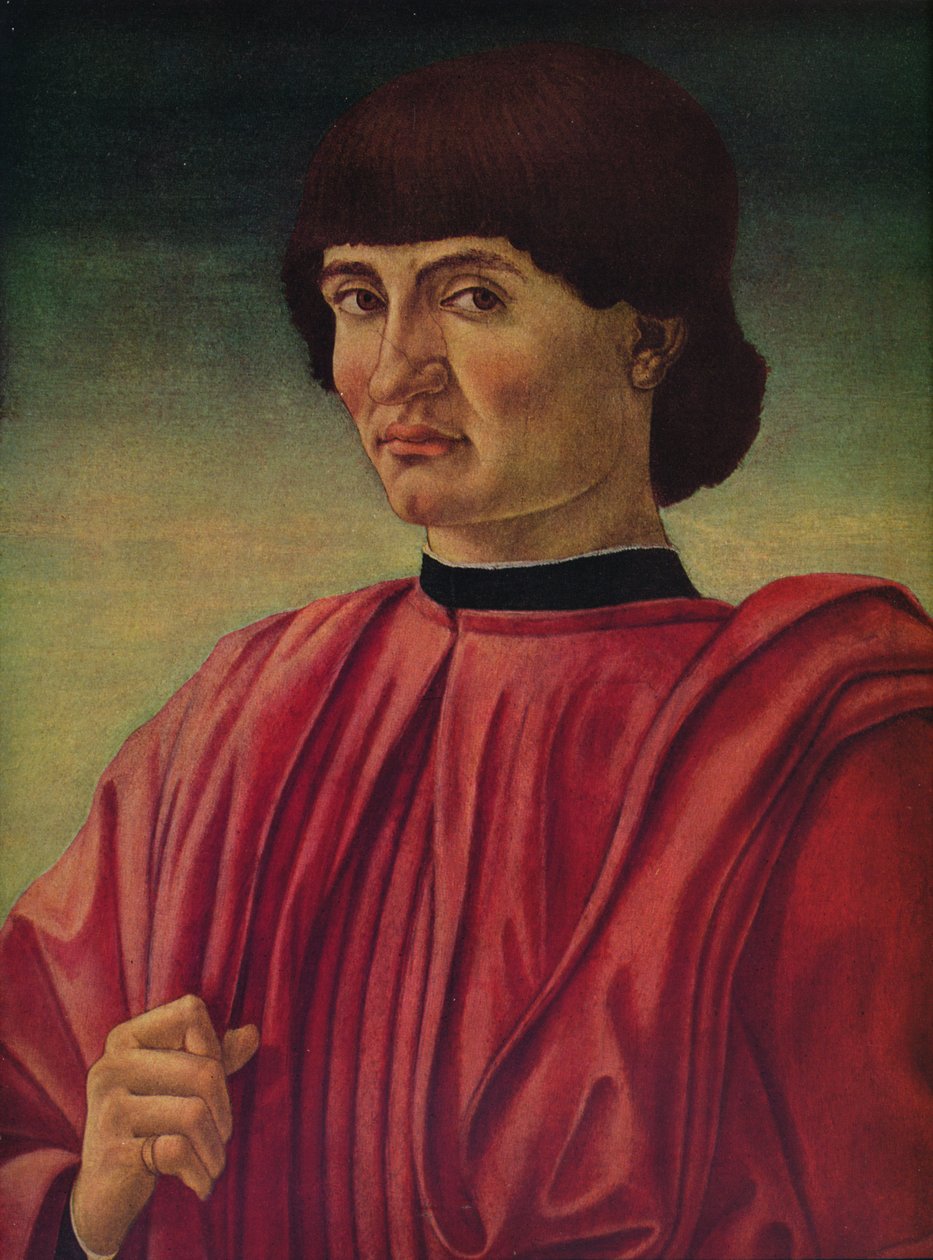 Ritratto di un uomo, c1450 da Andrea del Castagno