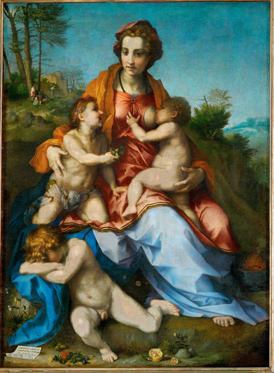 Carità ... da Andrea del Sarto