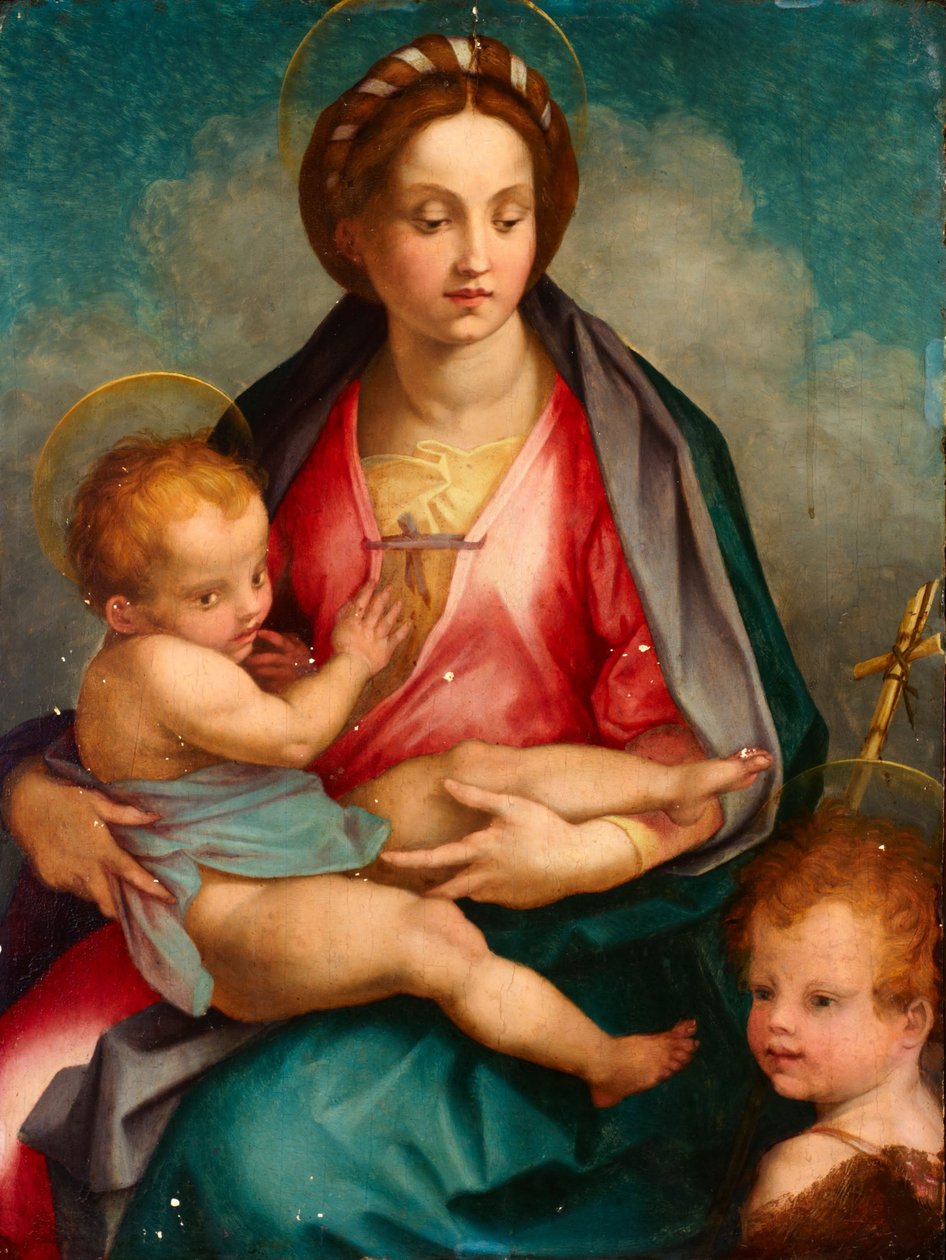 Madonna col Bambino e San Giovanni da Andrea del Sarto