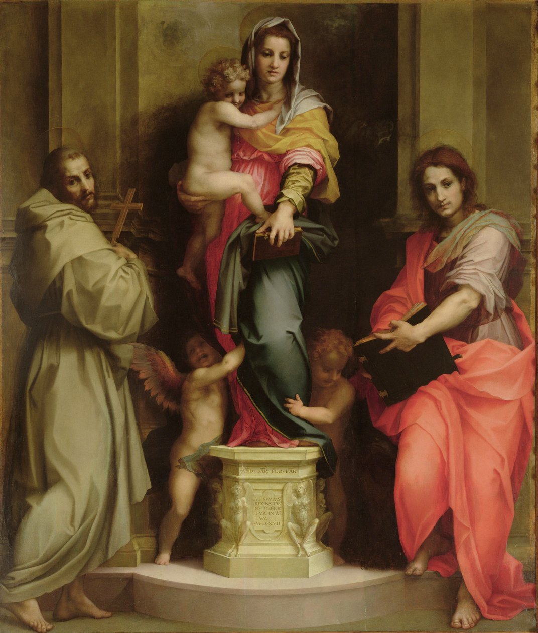 Madonna delle Arpie da Andrea del Sarto