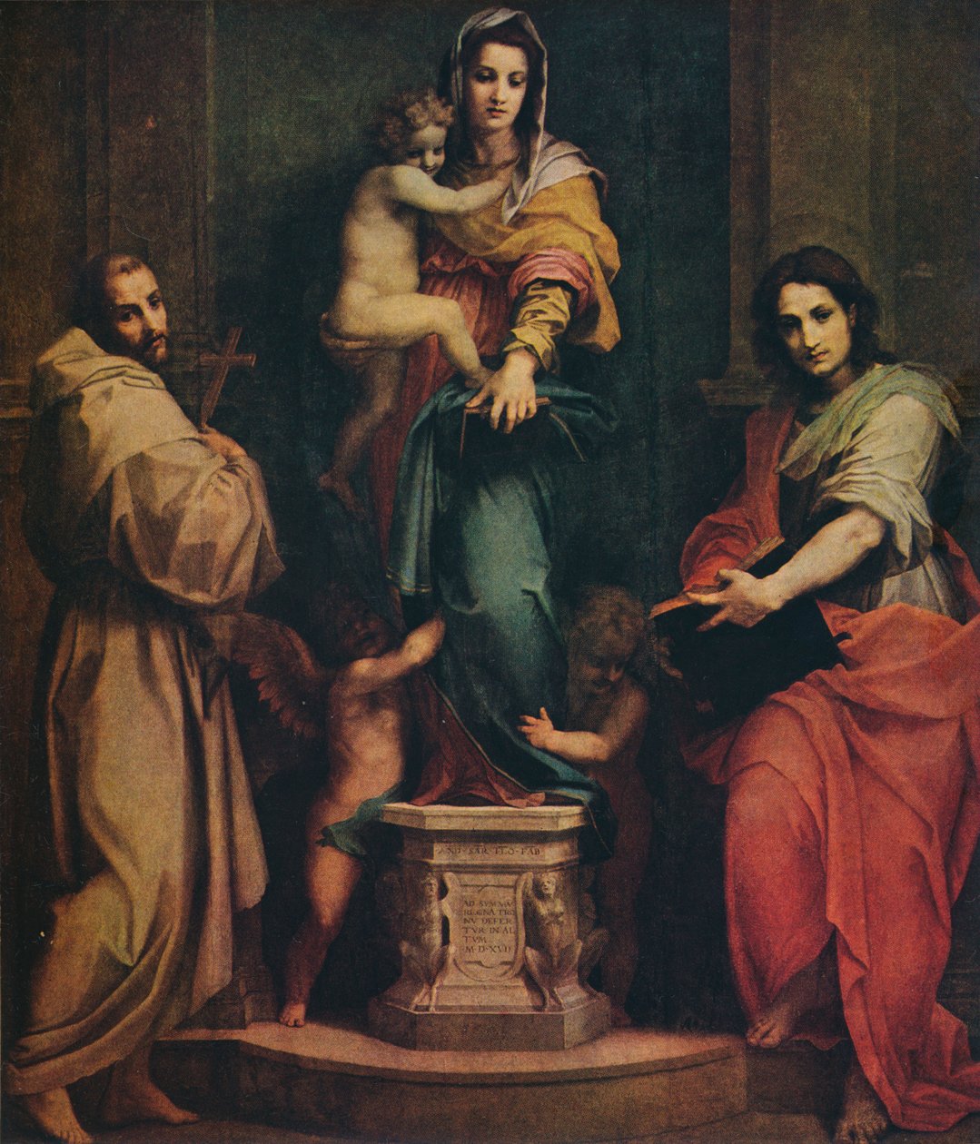 Madonna delle Arpie, 1517 da Andrea del Sarto