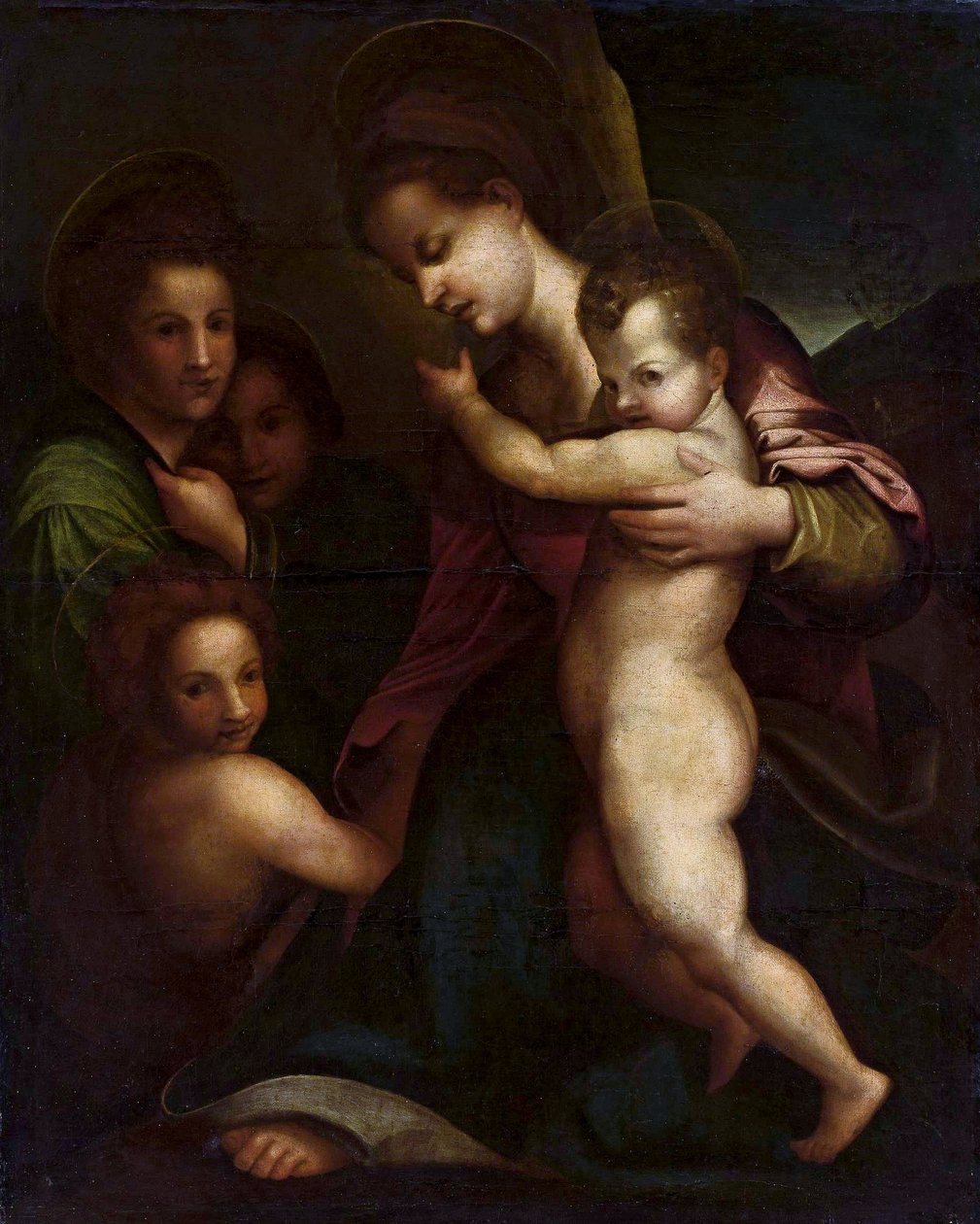 Madonna con Gesù Bambino e San Giovanni da Andrea del Sarto