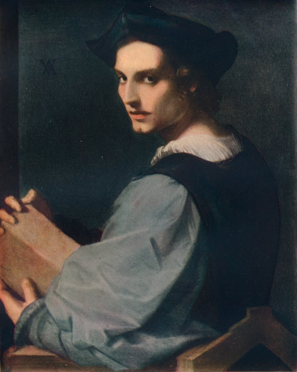 Ritratto di un Giovane Uomo, c1517, 1911 da Andrea del Sarto