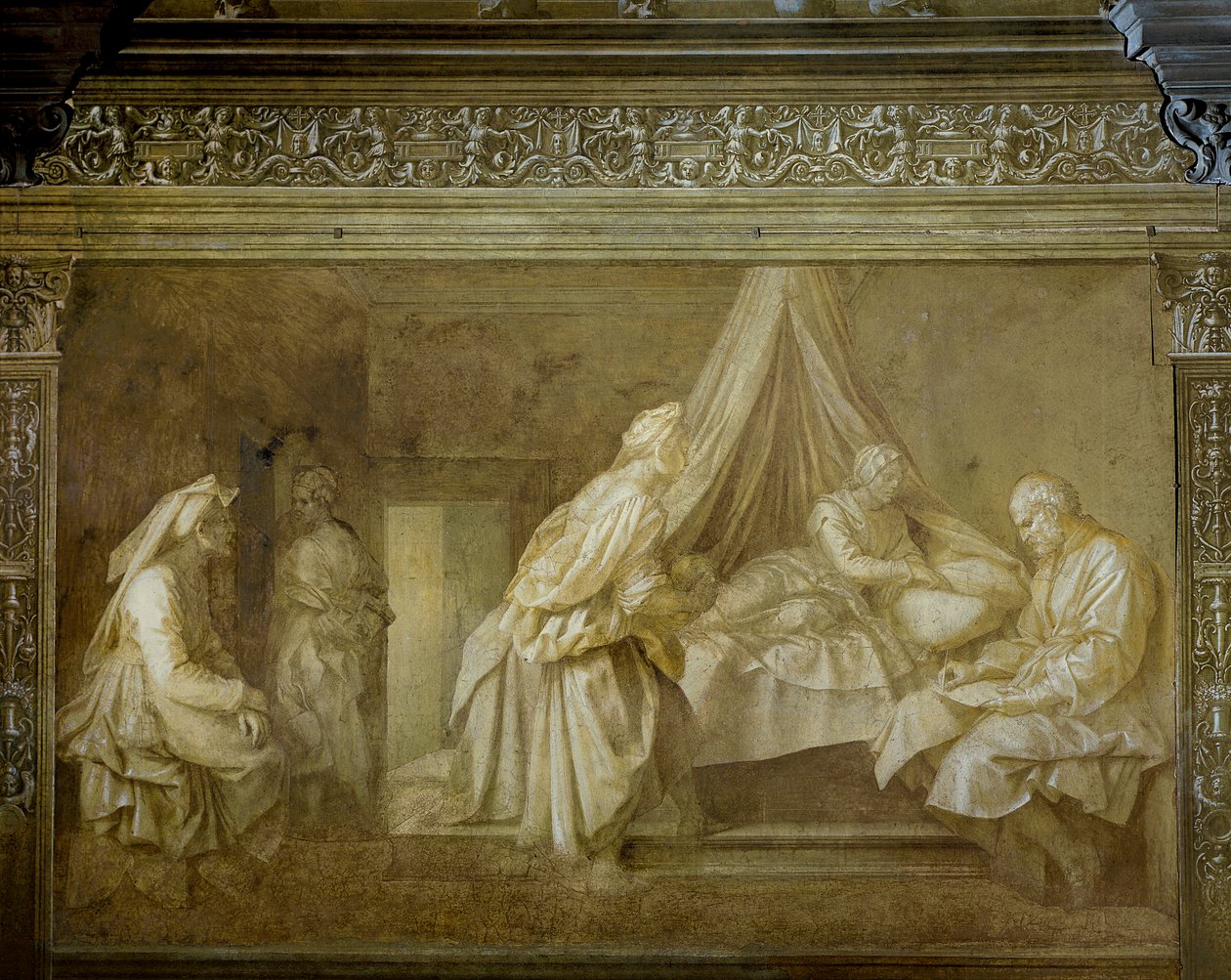 Storie di San Giovanni (dettaglio) da Andrea del Sarto