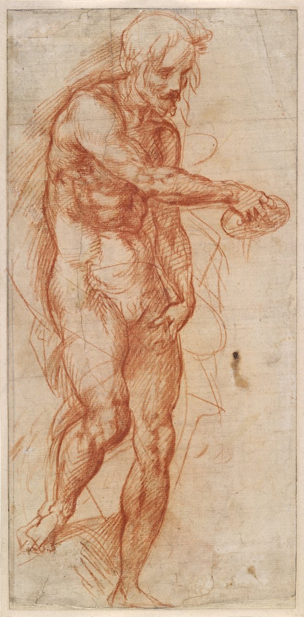 Studie für Johannes den Täufer da Andrea del Sarto