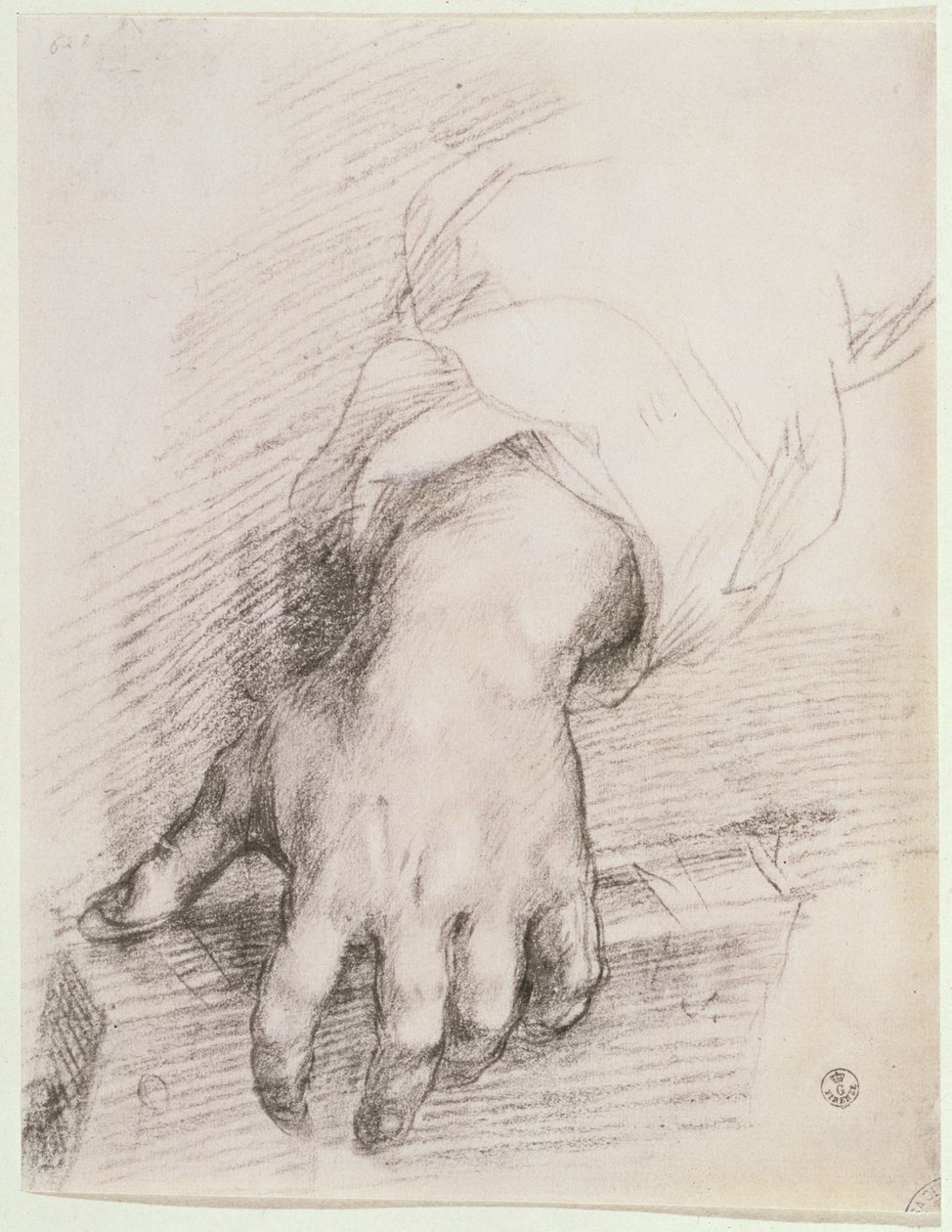 Studio di una mano per la Madonna dell