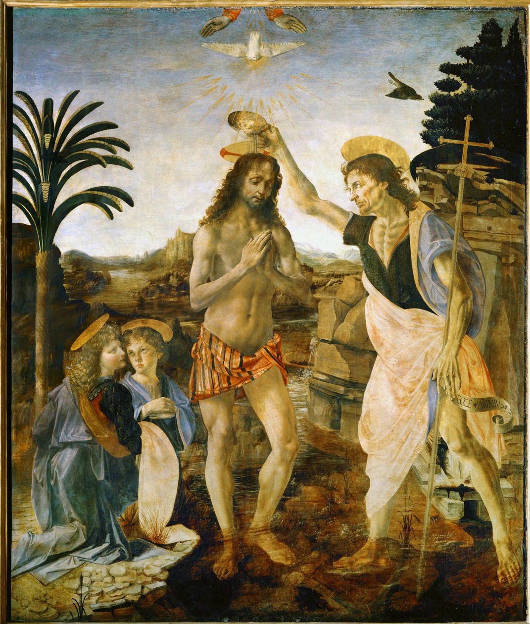 Battesimo di Cristo da Andrea del Verrocchio