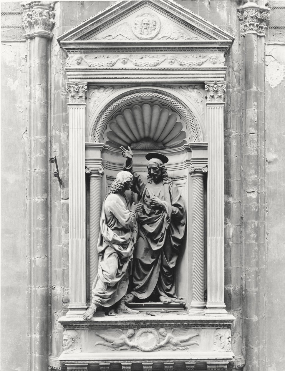 Incredulità di San Tommaso da Andrea del Verrocchio