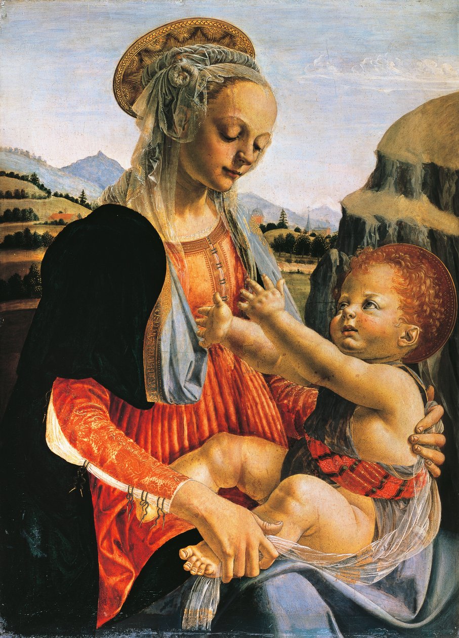 Madonna con Bambino, circa 1470 da Andrea del Verrocchio
