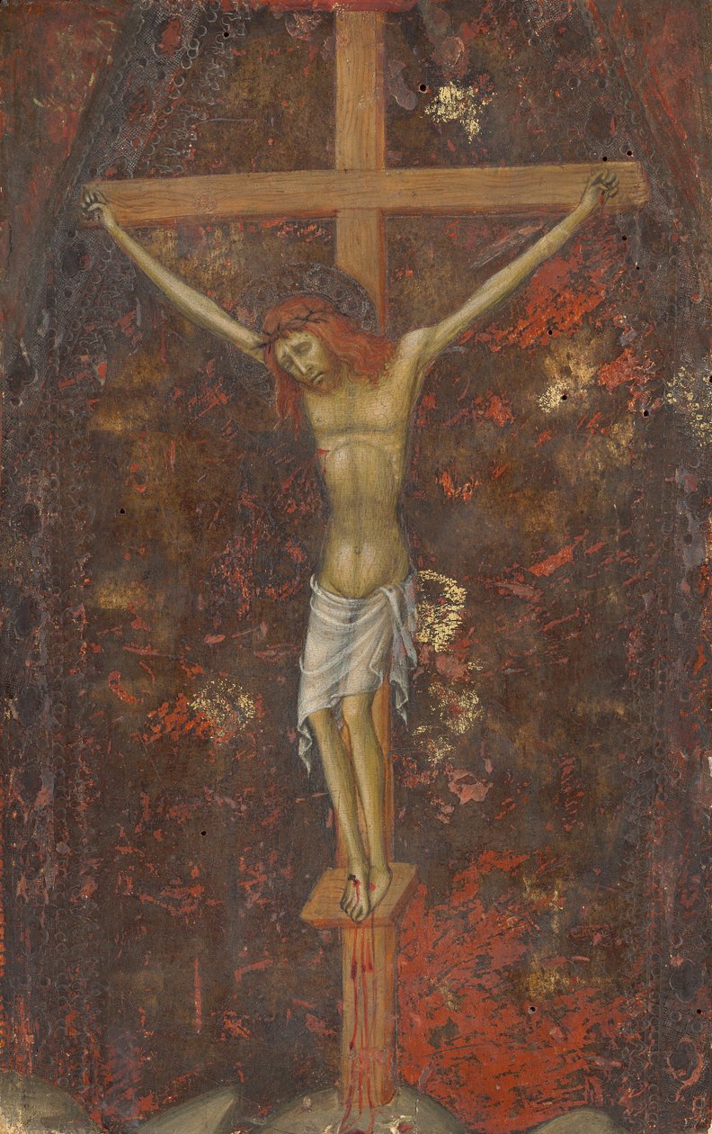 Cristo sulla croce [retro] da Andrea di Bartolo