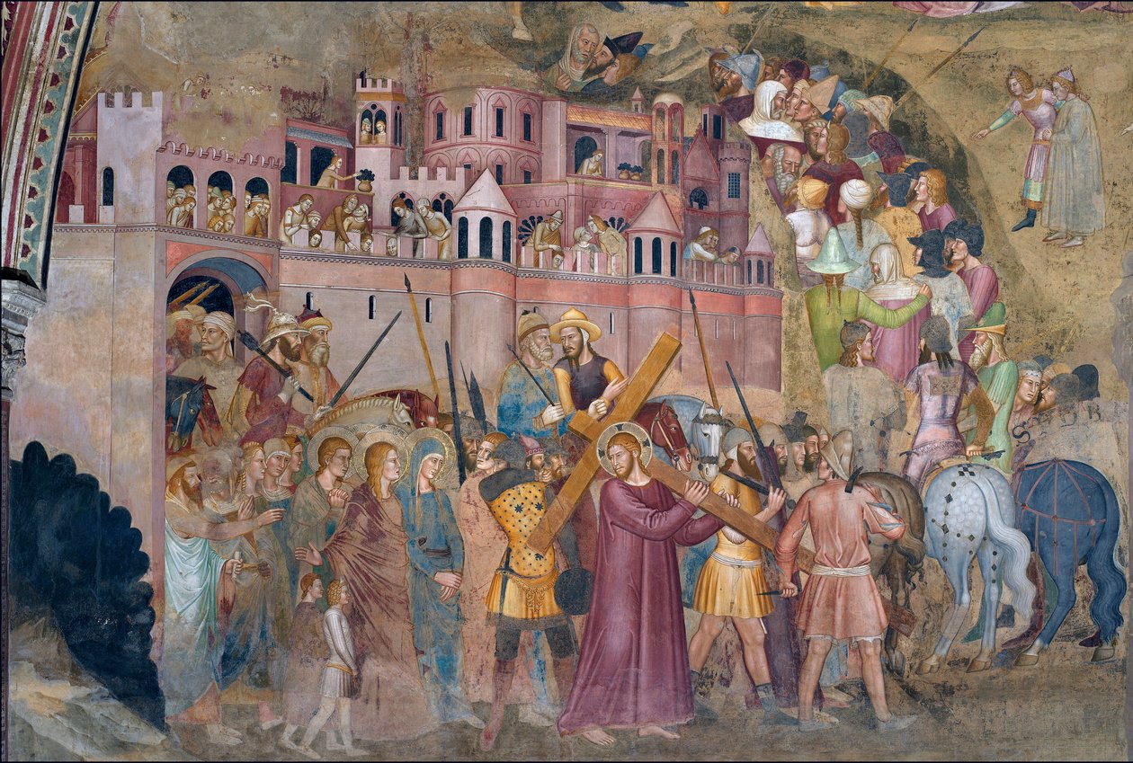 Cristo che porta la croce da Andrea di Bonaiuto (fl.1343 77)