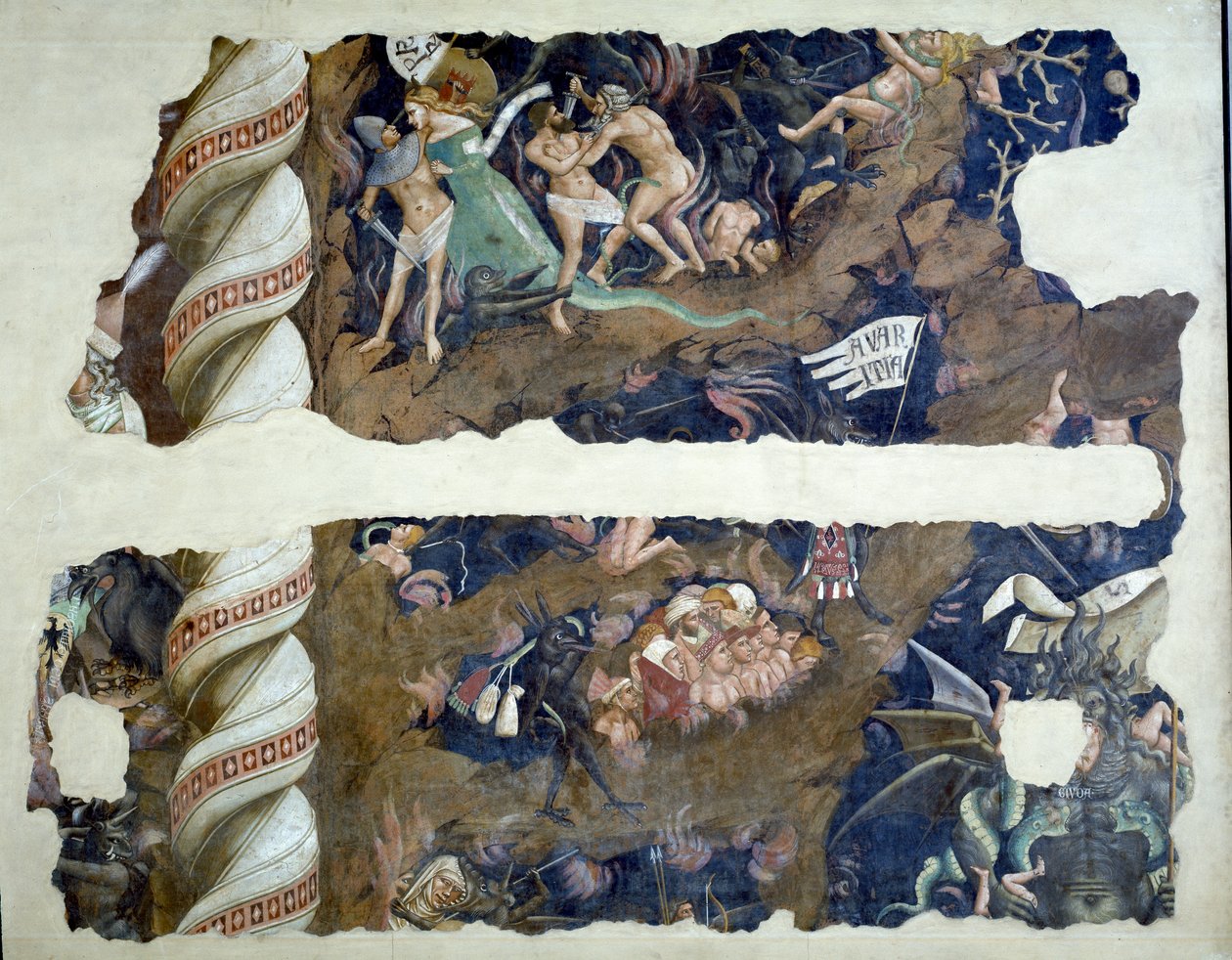Il trionfo della morte (dettaglio dell