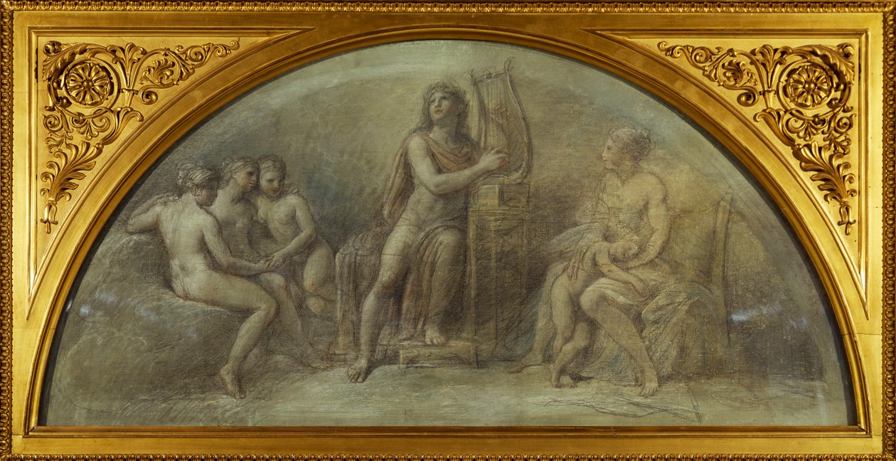 Parnaso, di Andrea Appiani da Andrea the Elder Appiani