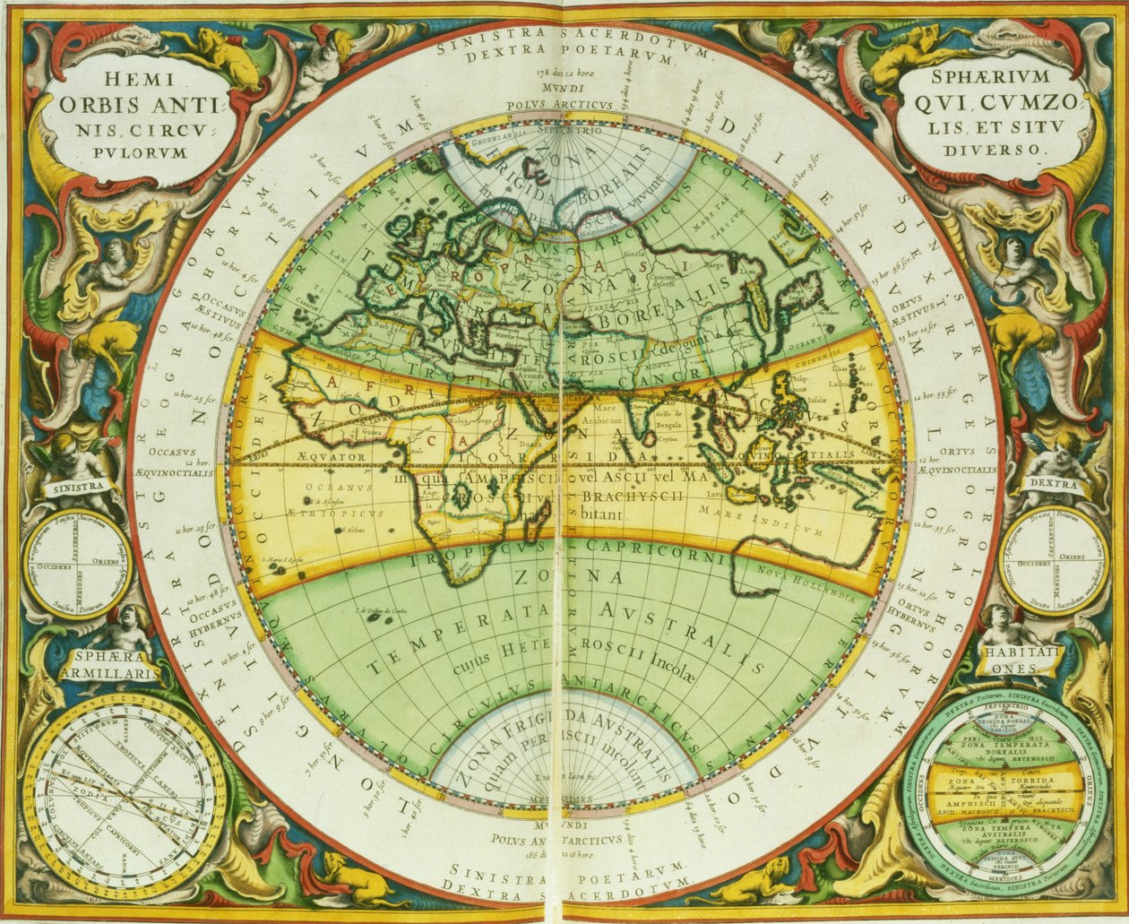 Antichi emisferi del mondo, tavola 94 da 