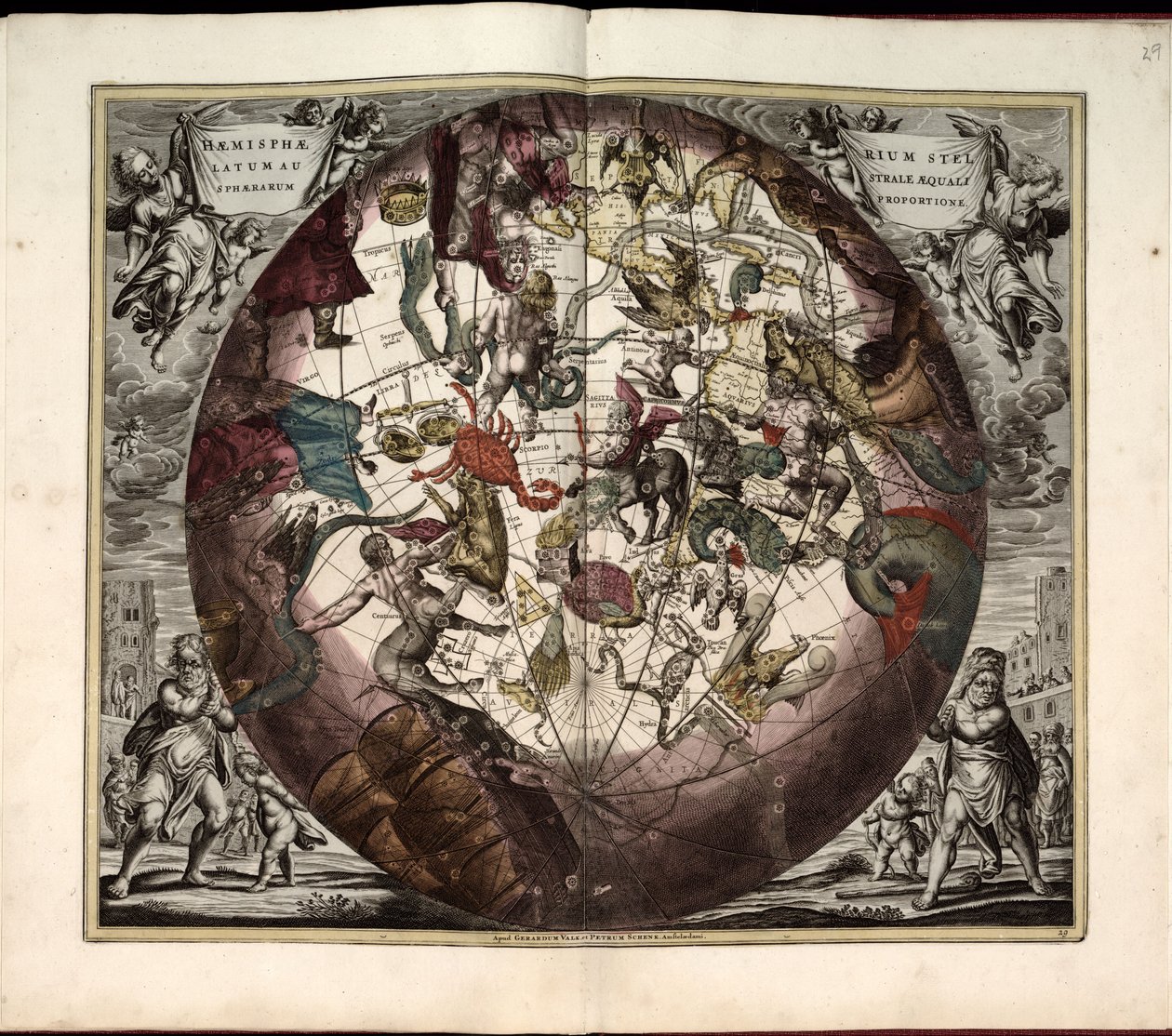 Harmonia macrocosmica, seu, Atlas universalis et novus, totius universi creati cosmographiam generalem, et novam exhibens da Andreas Cellarius
