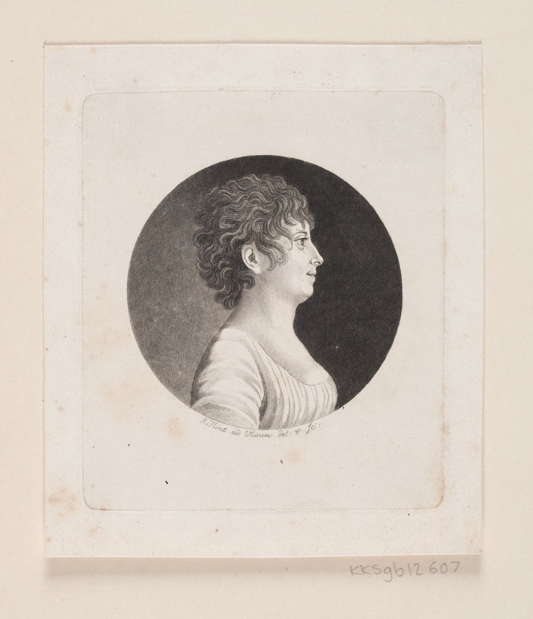 Ritratto di donna sconosciuta da Andreas Flint