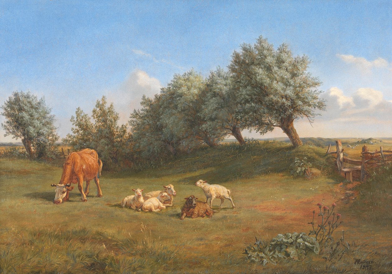 Un campo da Andreas Peter Madsen