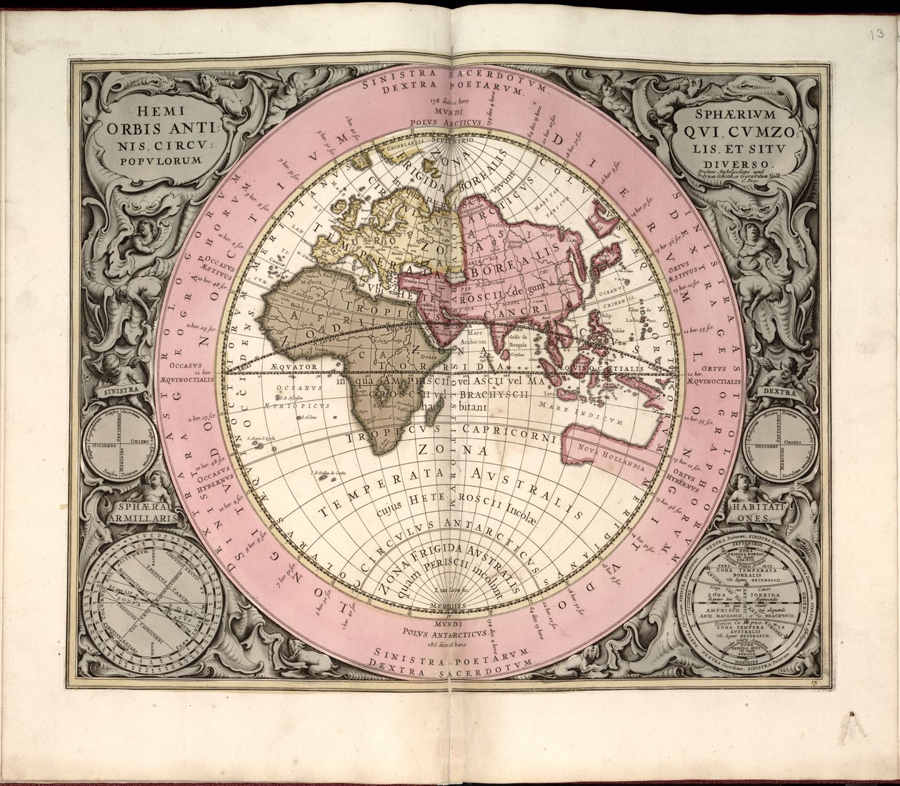 Harmonia macrocosmica da Andreas; Schenk Cellarius