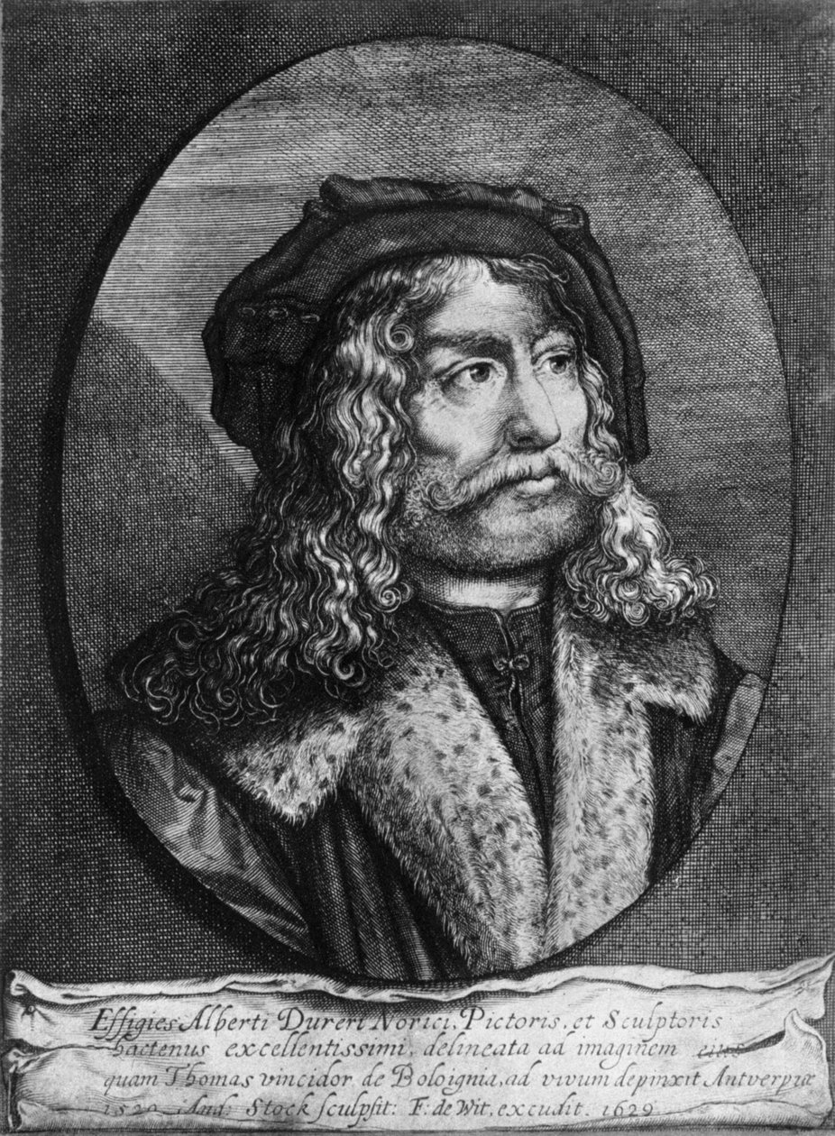 Ritratto di Albrecht Durer, 1629, 1936 da Andreas Stock
