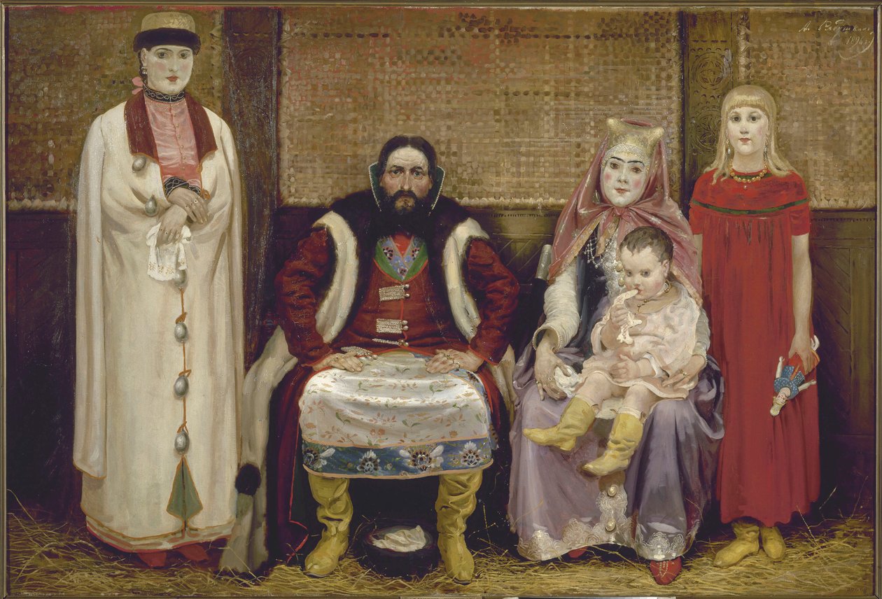 Stanichnaya sloboda, Borisoglebsk Uezd, governatorato di Tambov, Russia da Andrei Petrovich Ryabushkin