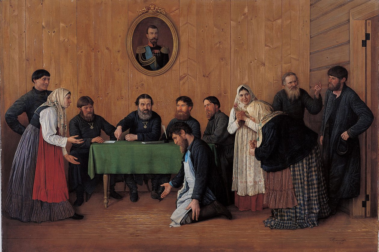 La riconciliazione, 1898 da Andrei Antipovich Rumyantsev
