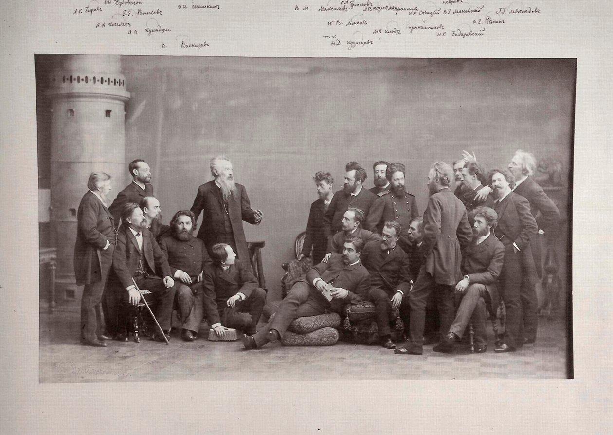 Peredvizhniki I Vagabondi, gruppo di artisti russi da Andrei Deniere