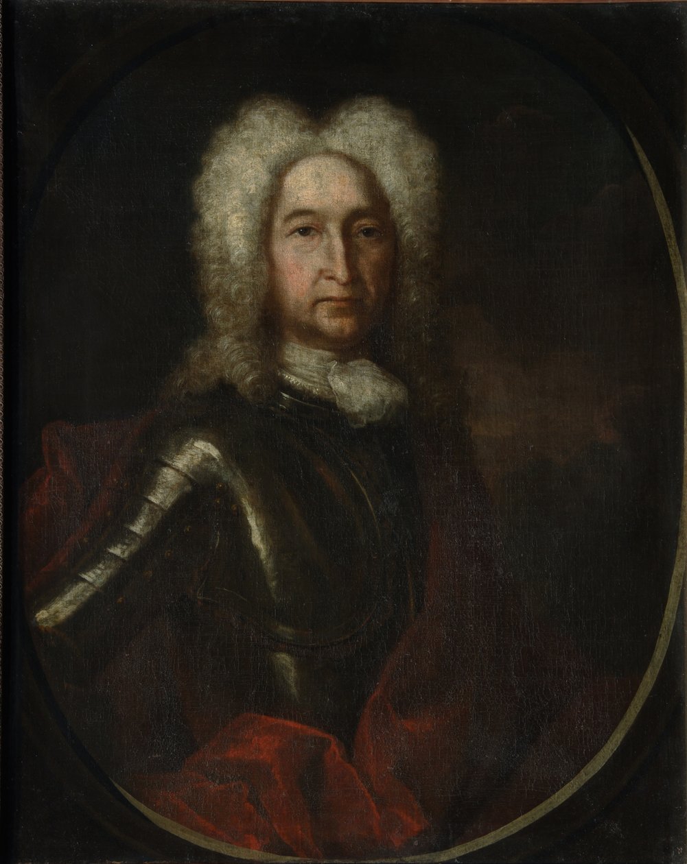 Ritratto del Principe Ivan Alexeyevich Golitsyn 1658-1729, 1728 da Andrei Matveyevich Matveyev