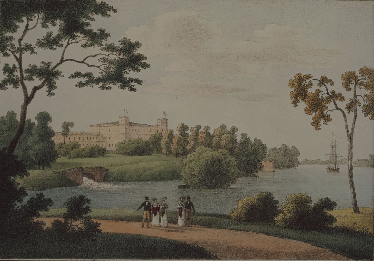 Vista del Palazzo Principale di Gatchina da Andrei Yefimovich Martynov