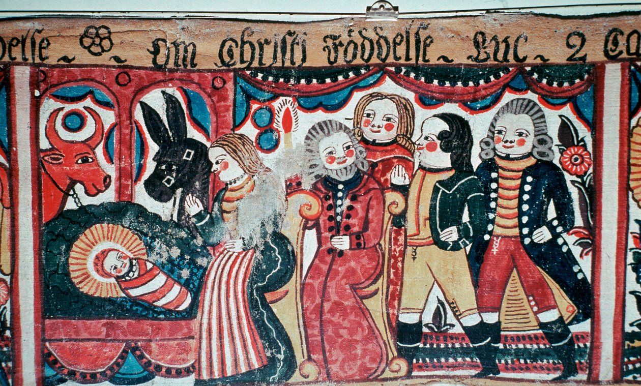 Natività di Cristo con i tre magi da Andres Palsson