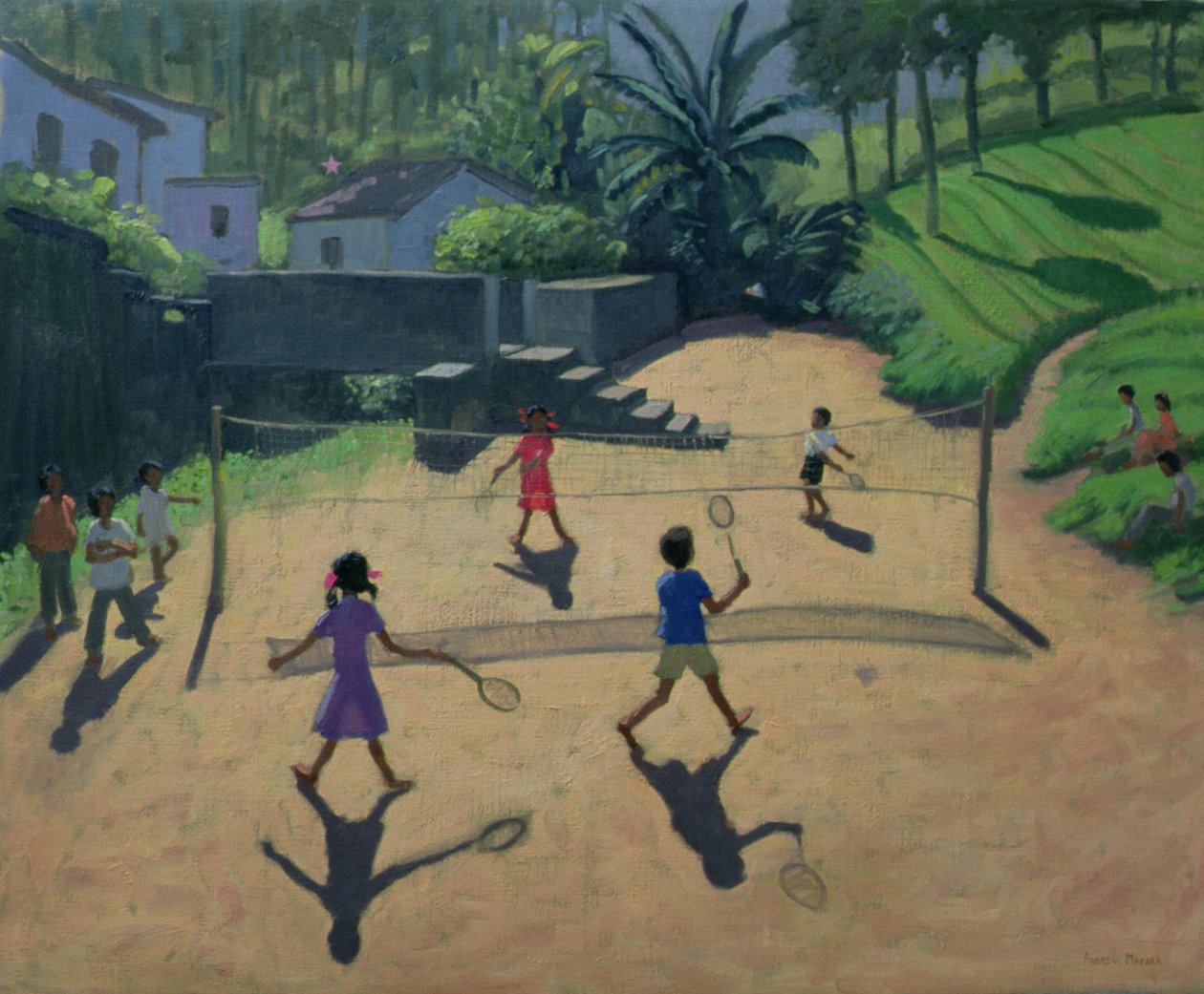 Badminton, Coonoor, India da Andrew Macara
