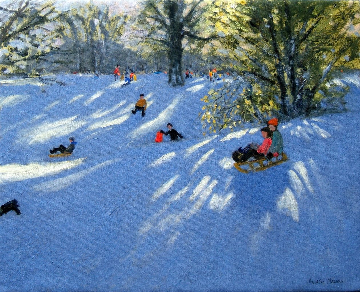 Prima neve, Darley Park, Derby da Andrew Macara