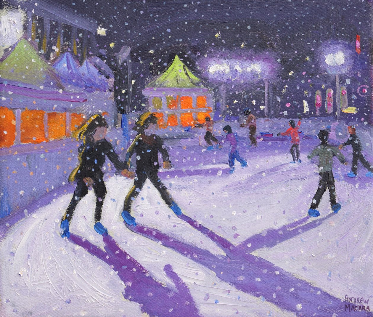 Pattinatori notturni, Derby, 2014 da Andrew Macara