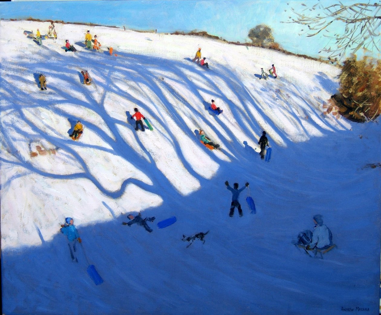 Ombre su una collina, Monyash da Andrew Macara